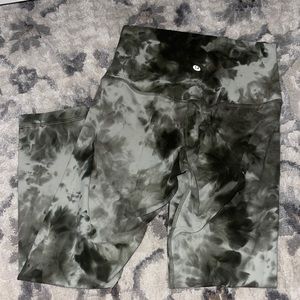 Lululemon green dye align leggings